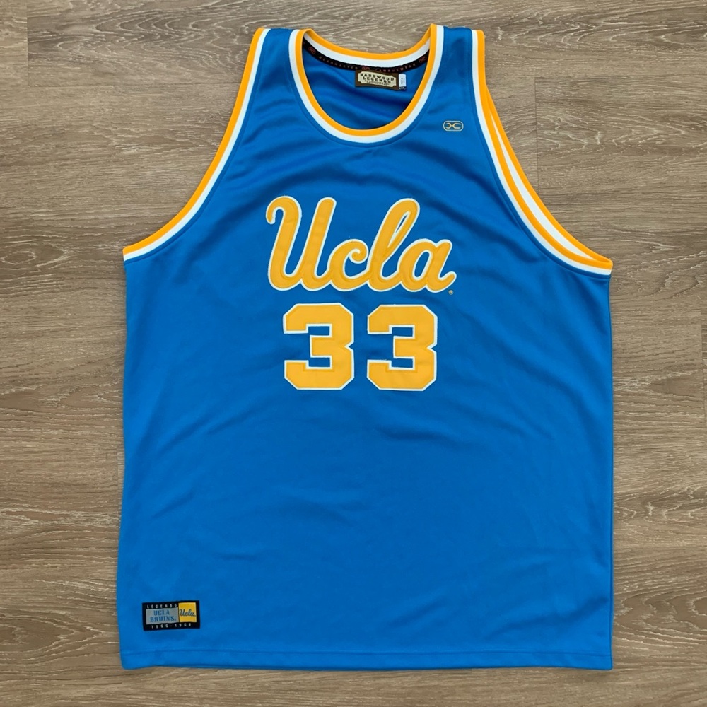 UCLA Blue and Yellow Basketball Jersey